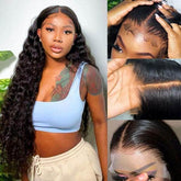 Swiss HD Invisible Loose Deep Wave Wig